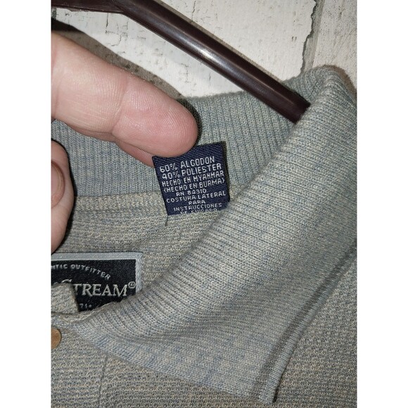 Field & Stream Men's XL Long Sleeve Thermal Polo Shirt - Picture 5 of 6